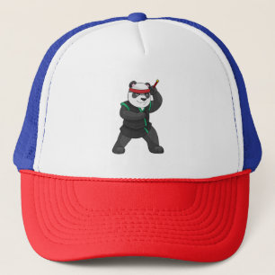 Casquette Panda comme Ninja en costume