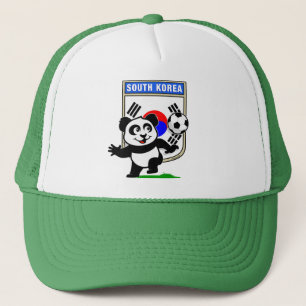 Casquette Panda de football en Corée du Sud