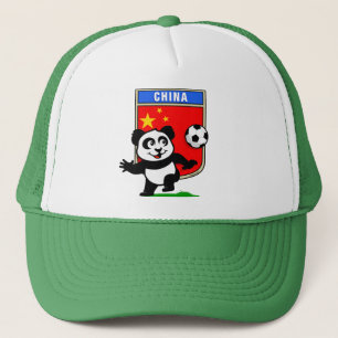 Casquette Panda du football de la Chine