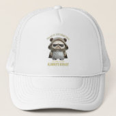 Casquette Panda Je ne suis pas têtu Mon chemin est toujours  (Devant)