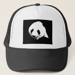 Casquette Panda noir et blanc