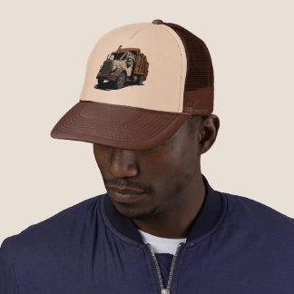 Casquette Pandas d'ordures : chapeau de camion de camion de