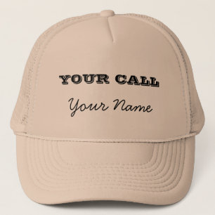 Casquette Panneau d'appel radio Ham personnalisé