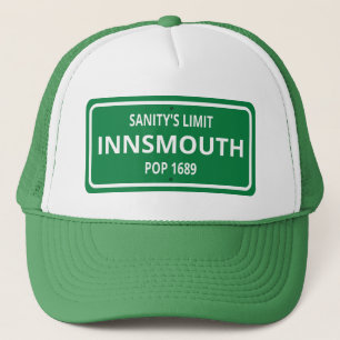 Casquette Panneau de rue Innsmouth Lovecraft
