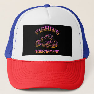 Casquette Panneau et insigne du tournoi de pêche