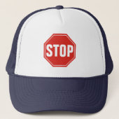 Casquette Panneau STOP (Devant)