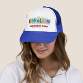 Casquette Panneau texte Kiddieland Melrose Park, IL (En situation)