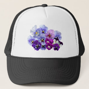 Casquette Pansy Isolé Violet Nature Fleur Violet Famille.