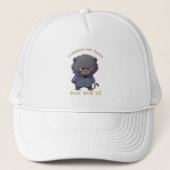 Casquette Panther Têtu Devoir Avec Il Mignonne Adorable Drôl (Devant)