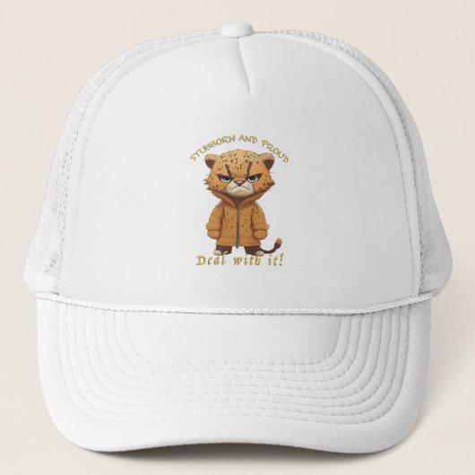 Casquette Panther Têtu Devoir Avec Il Mignonne Adorable Drôl (Devant)