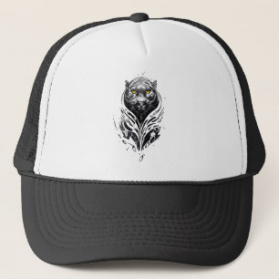 Casquette Panther Wild Animal Nature Illustration Art tatoua