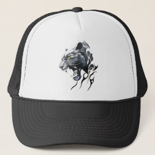 Casquette Panther Wild Animal Nature Illustration Art tatoua