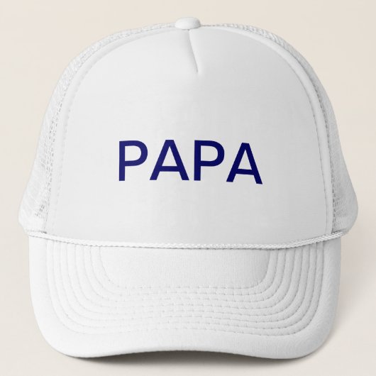 CASQUETTE PAPA (Devant)