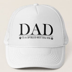 Casquette Papa à un chien pourri gâté