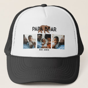 Casquette Papa Bear Père Année de Fondation 3 Photo