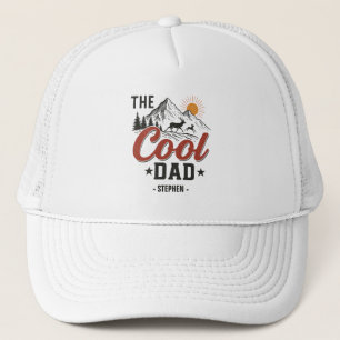 Casquette Papa Cool - Rustic Mountain et Deer Design