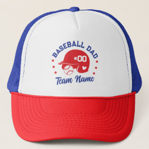 Casquette Papa de baseball personnalisé maman avec nom et nu