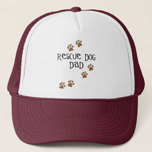 Casquette Papa de chien de délivrance (Devant)