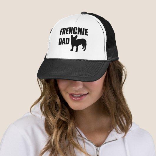 Casquette Papa de Frenchie (En situation)