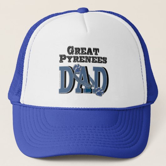 Casquette PAPA de Grands Pyrénées (Devant)