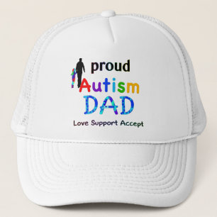 Casquette Papa de l'autisme fier