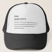 Casquette Papa Définition - Fête des pères 🧢 classique 💙 (Devant)