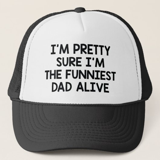 Casquette Papa drôle vivant (Devant)