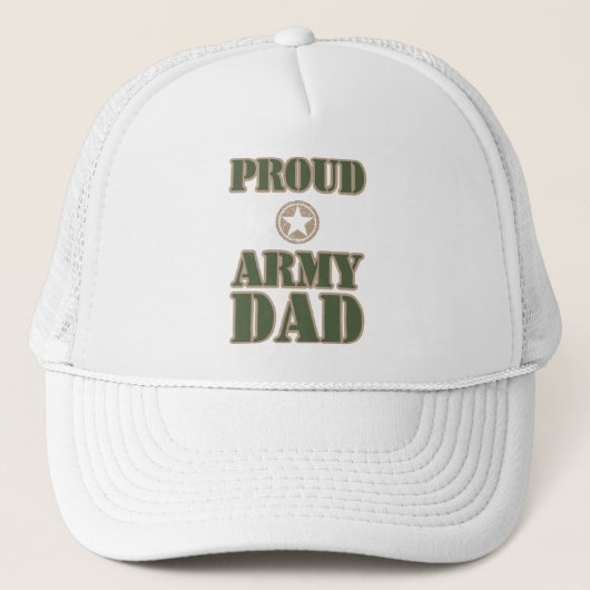 Casquette Papa fier d'armée (Devant)