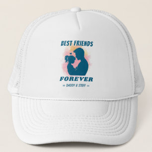 Casquette Papa-Fille Meilleur Ami Pour Toujours - Nom Person