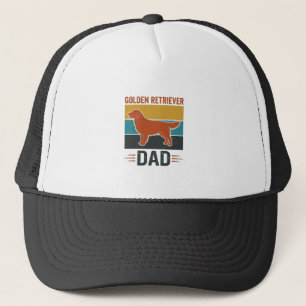 Casquette Papa Golden Retriever Conception Vector pour Amate