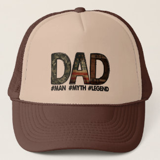 Casquette Papa Man Myth Légende Fête des pères