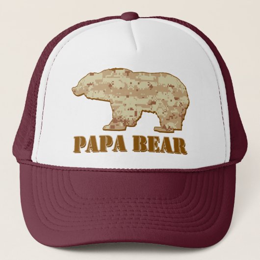 CASQUETTE PAPA-OURS (Devant)