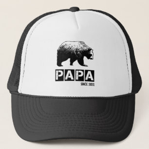 Casquette Papa ours en grunge depuis l'année de la paternité
