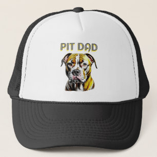 Casquette Papa Pit Bull   Amoureux des chiens 