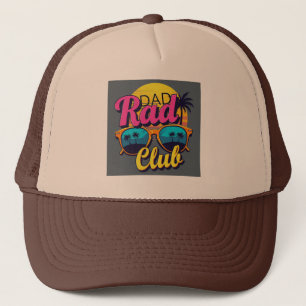 Casquette Papa Rad Club Vibes d'été rétro - Fête des pères