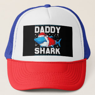 Casquette Papa Requin Santa Fête des Pères