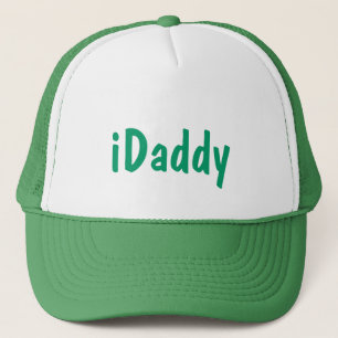 Casquette Papa vert fête des pères blanche nouveau papa casq