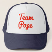 Casquette Pape d'équipe (Devant)