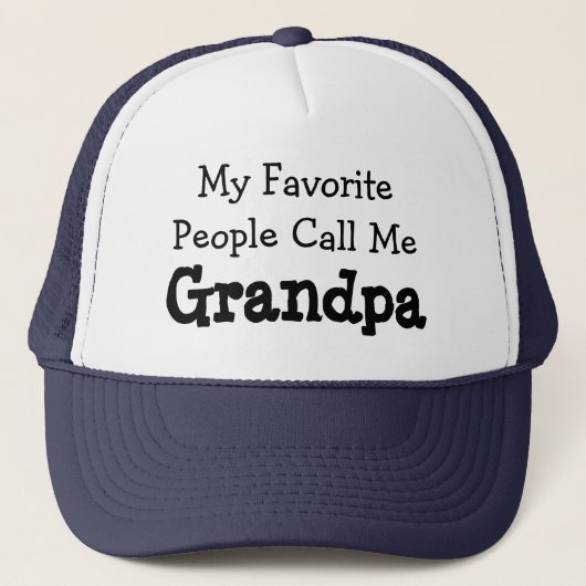 Casquette Papi préféré (Devant)