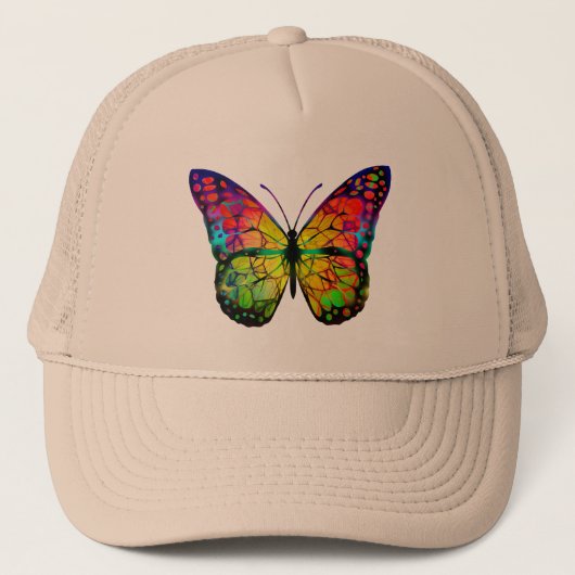 CASQUETTE PAPILLON ABSTRAIT (Devant)
