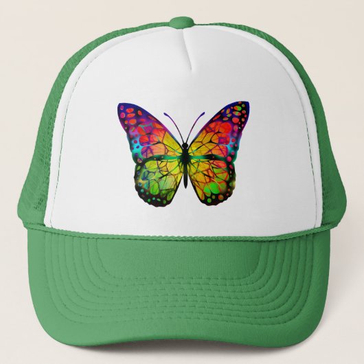 CASQUETTE PAPILLON ABSTRAIT (Devant)