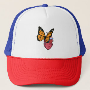 Casquette Papillon au coeur