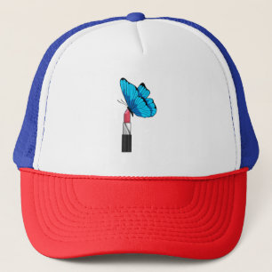 Casquette Papillon avec bâton à lèvres
