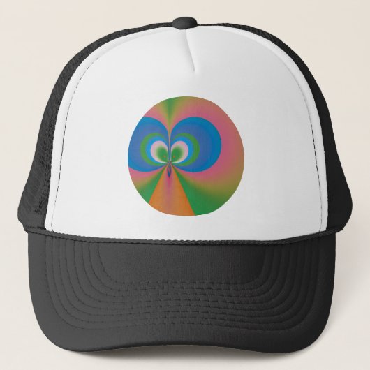 Casquette Papillon Bleu (Devant)