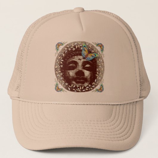 Casquette Papillon Bouddha (Devant)