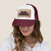 Casquette papillon de l'amiral rouge (En situation)