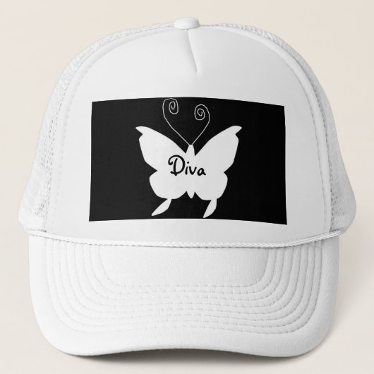 Casquette Papillon Diva I (Devant)