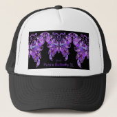 Casquette Papillon pourpre 31 (Devant)