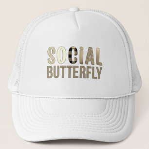 Casquette Papillon social