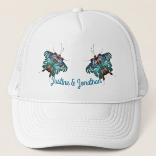 Casquette Papillons du Paradis/Tropical Turquoise Splash